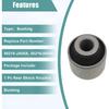 1 Pc Rear Suspension Knuckle Bushing 56219-JA00A 56219JA00A Compatible With Nissan Altima Maxima 2007-2023