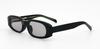 Lapeullolida News Black Tint Retro Sunglasses