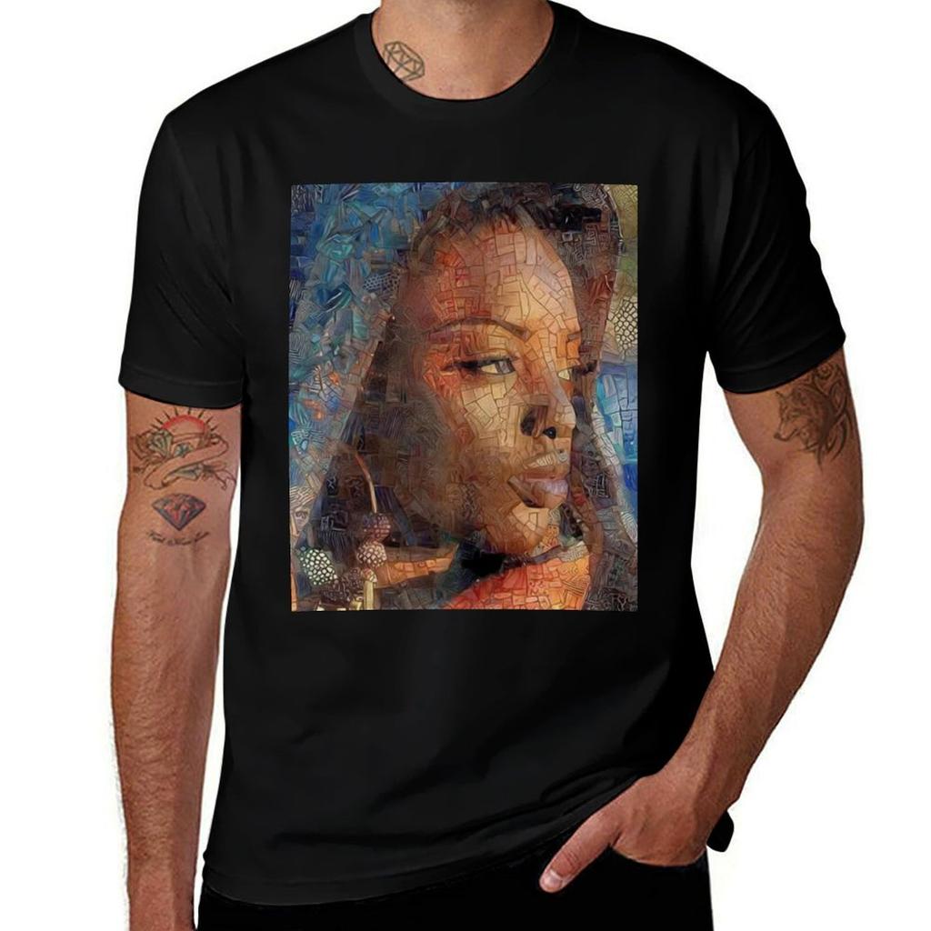 AFRICAN QUEEN TShirt Trendy Print Short Sleeve TShirt