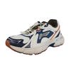 Li Ning Kids Sports Lifestyle Series Comfortable Versatile Lightweight Shock Absorption Low-Top Casual Shoes Men Casual Shoes White Blue YKCU180-3