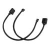 2Pcs Brake Pad Wr Sensor, Front, Replacement part for 7P0907637, sy Installation, Professional Workmanship, Stable Performance, High Reliability, Supe