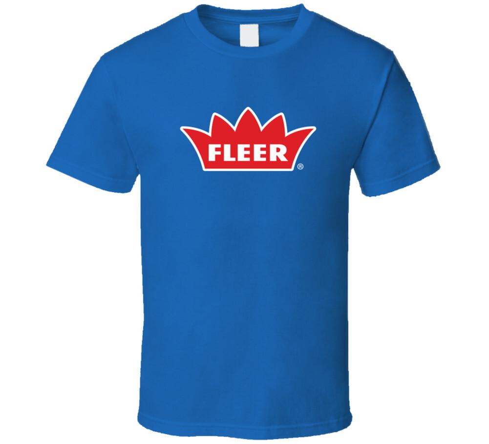 Fleer, T-Shirt Mens Womens Tees Top, Trading, Cards, Baseball, Hockey, Football, Sports, Gum, Topps