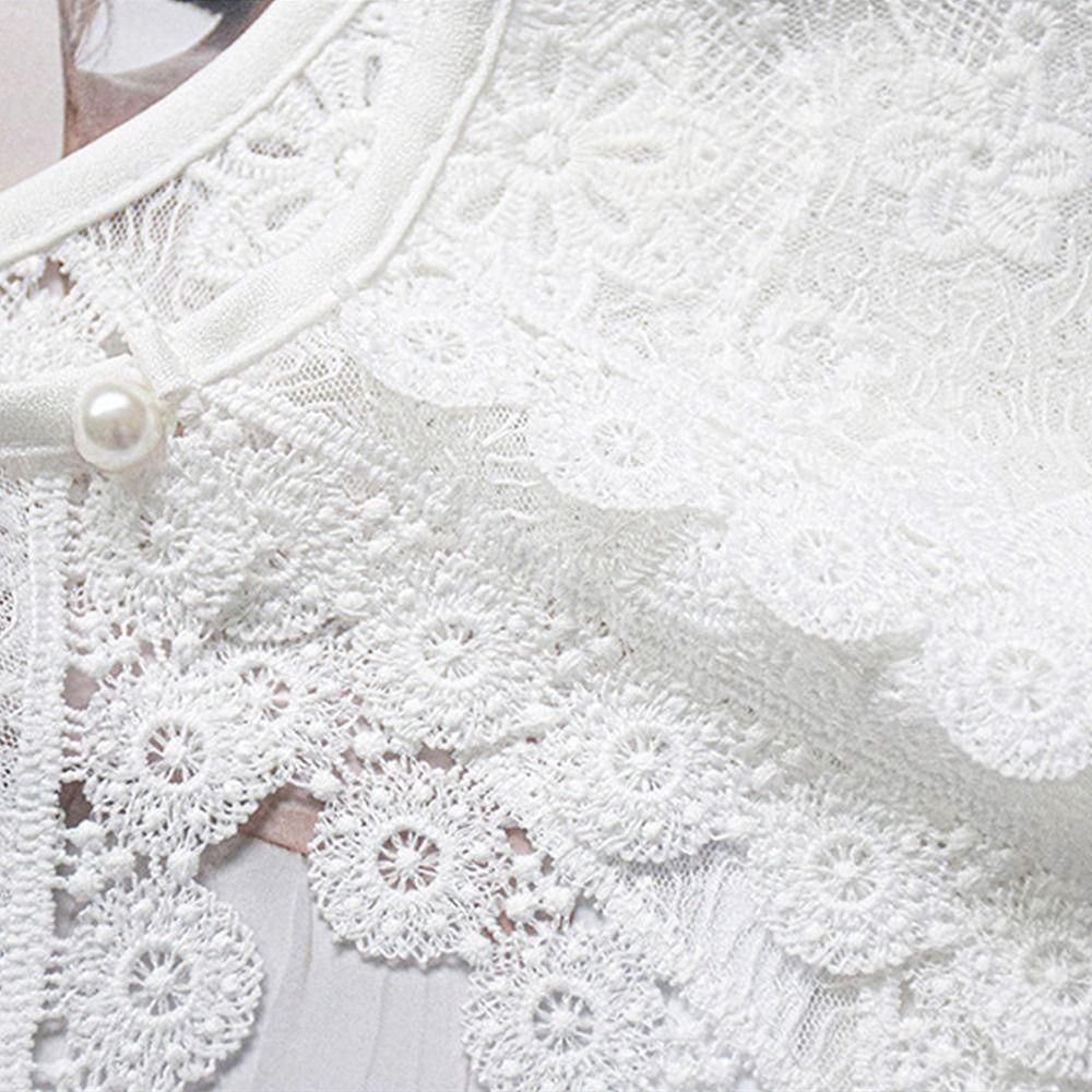 Wraps Detachable Embroidery Shirt False Collar Women Shawl Doll Fake Collar Fake Collar Mini Cape