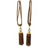Tie Holdbacks Curtain Tieback Living Room Bedroom Dining Room Plyester+Plastic Rope Decoration 9 Colors Option
