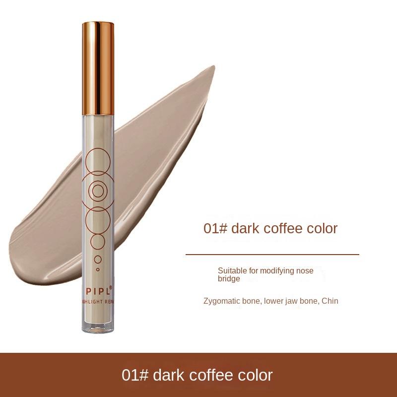 

Liquid Finishing Stick Nose Shadow Shadow Stereo Finisher Хайлайтер Хайлайтер 01#dark coffee x1