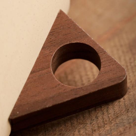 Cone Coffee Cup & Saucer Set Mid-Century Modern Cone Mug with Wooden Handle Handcrafted Ceramic Latte Mug Home Cafe Decor Gift for Coffee Lovers