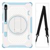 Suitable for Samsung Tablet Protective Case S7+ S7FE S8plus S9FE S9+ S10plus with Rotating Stand A11plus