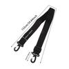 Adjustable Wide Strap Men Crossbody Bag Strap Men's Shoulder Messenger Bags Belt Black Replacement Bag Part Accessories