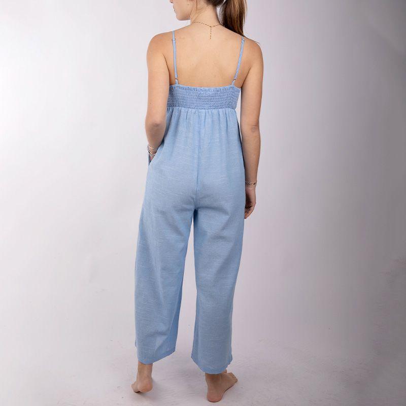 Combipantalon stellia bleu ciel avec noeud Femme LA PETITE ETOILE