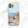 Mediterranean Style Seafood and Lemon Phone Case for iPhone 17 16 15 14 13 12 11 Series Pro Max Plus Double Layer Protection