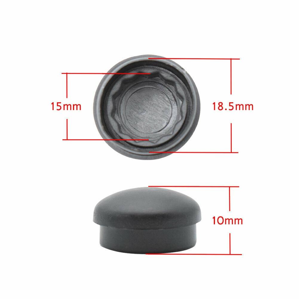 For Amarok 2010-2019 Nut Cap Windshield Wiper Systems Black