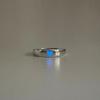 Couple's Heart Shaped Luminous Ring With Adjustable Flap