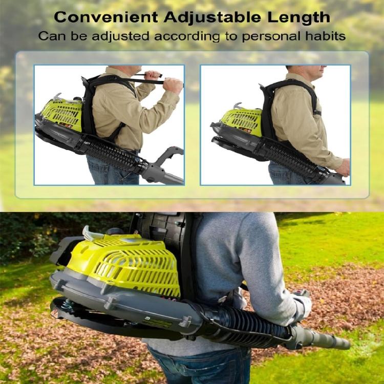 Replaces 521678901 Blower Support Strap Adjustable Shoulder Padding Prevents Equipment Drop Gardening Accessory