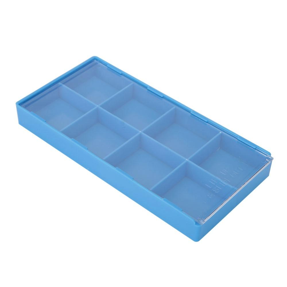 Plastic Material Watch Parts Storage Box 8 Grid Watchmaker Repairing Tools  Parts Organization