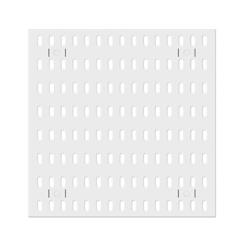 Wall-Mounted Knife & Chopstick Holder, Punch-Free Pegboard with Tray & Multi-Functional Storage Rack