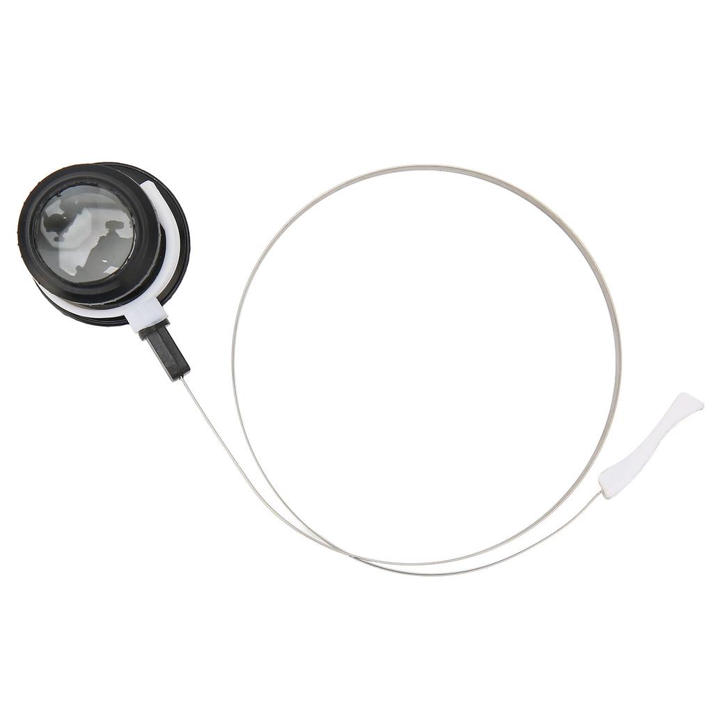 Watch Repair Magnifying Glasses Foldable Head Mounted Loupe with Stainless Steel Ring 5X