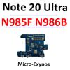 Mikrofonsignal Antenne Ladeanschluss Platine Dockkabel Für Samsung Galaxy Note 20 Ultra N980F N981B N986U N986B