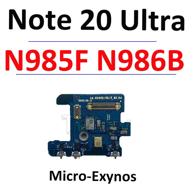 Mikrofonsignal Antenne Ladeanschluss Platine Dockkabel Für Samsung Galaxy Note 20 Ultra N980F N981B N986U N986B