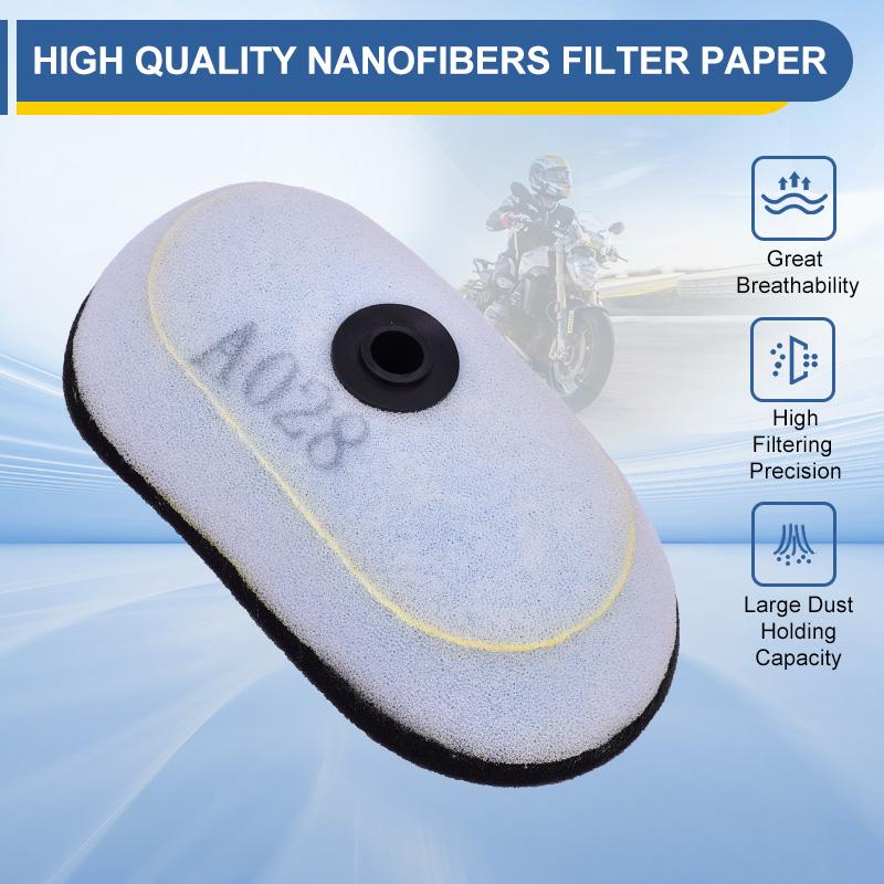 Motorcycle Air Filter Cleaner Oil Filter Kit for Honda XR250 Baja XR350 XR400 XR600 XR650L