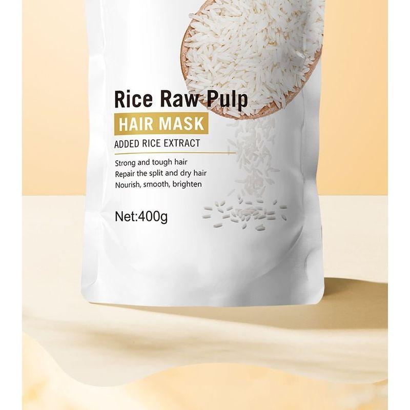 BIOAQUA - Rice Raw Pulp Hair Mask 400g