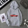 Car Printing Clothes Female Pretty Street Sweatshirt Comfortable Casual Hooded Pullovers Autumn Fleece Hoodies Hoody