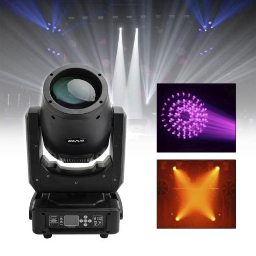 Frezon 230W Stage Lighting, Moving Light, High Brightness, Professional Stage Light, 14 Colors + White, 16 Channels, Party Light, Stage Light DMX512 C