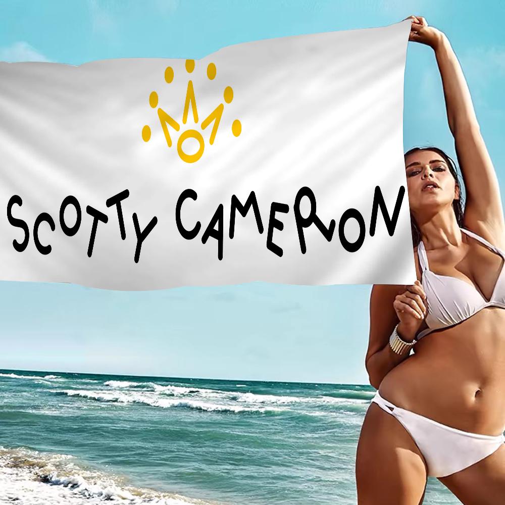 

Scotty Camerons Flag Anime Beach Swimming Towel Soft Absorbent Washcloth Children s Gifts for Kids Travel Camping Gym W40*H60(CM)