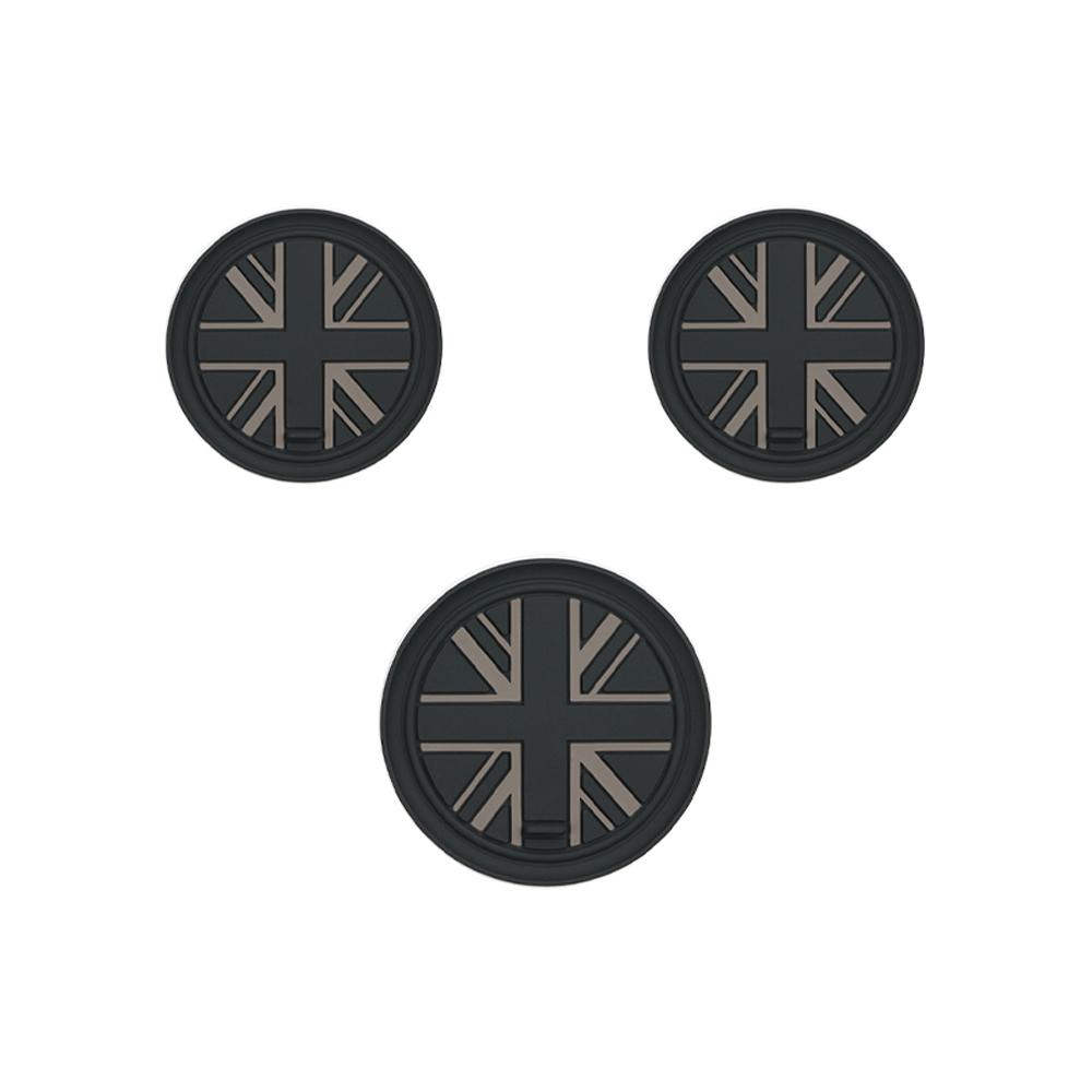 

Серый автомобильный подстаканник с Юнион Джеком, нескользящий коврик для Mini Cooper Clubman R55 R56 R57, интерьер For R55