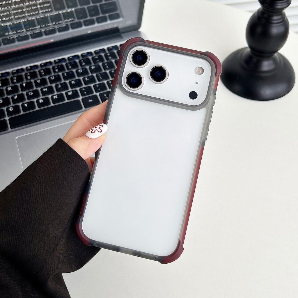 The New iPhone11Pro Acrylic Skin Oil Mobile Phone Case Is Suitable for Apple Translucent Matte Airbag Anti-drop.