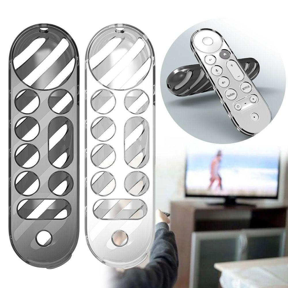 

Plain Color TV Stick Cover Protective Case Remote Protector for Google TV Streamer 2