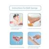 1Pcs Ultra Soft Bath Body Cleansing Bath Sponge, Ultra Soft Exfoliating Bath Sponge, Spa Scrub Exfoliating Exfoliating Sponge