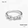 Kenjie INS Irregular Alloy Personality Ring for Women - European and American Open Design, Autumn/Winter Collection.