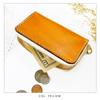Tochigi Leather Coin Genuine Coin Slim Small and for Men and Black Case, Leather, Purse, Wallet, Compact, Women, [NB],