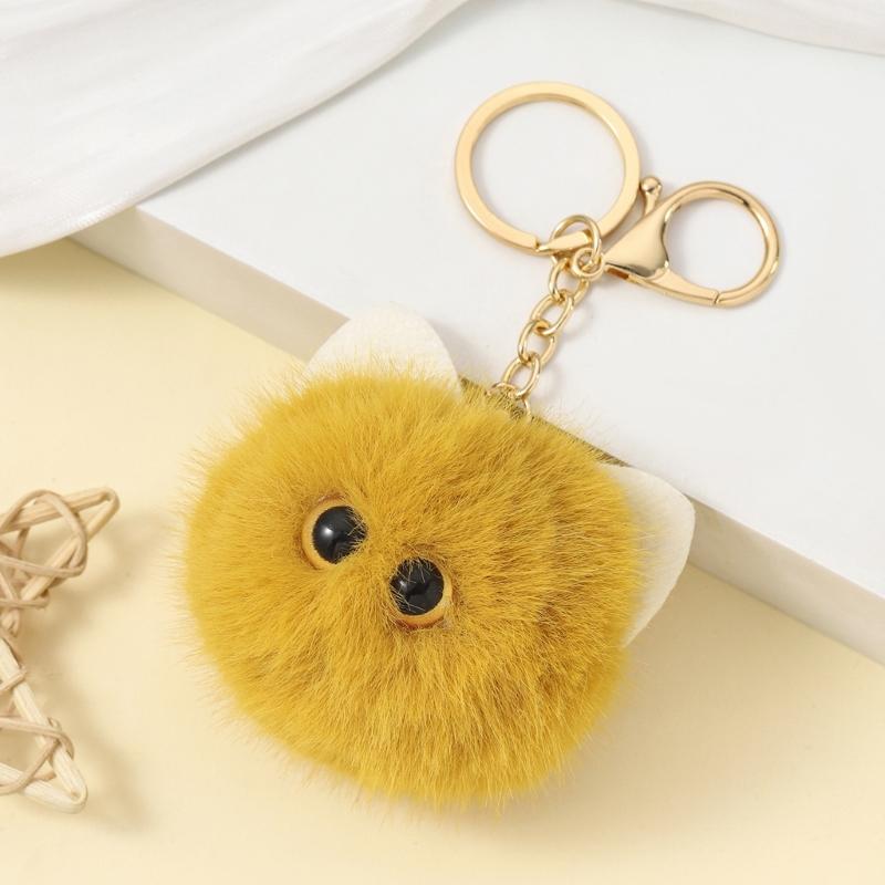 Elegant Doll Bag Charm Key Accessory Convenient Bag Dangler Unique Keychain Charm Fashion Animal Pendant for Women