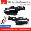 Compatible Rearview Mirror Cover with Camera, Frame & Turn Signal for 2019-2024 Nissan Altima