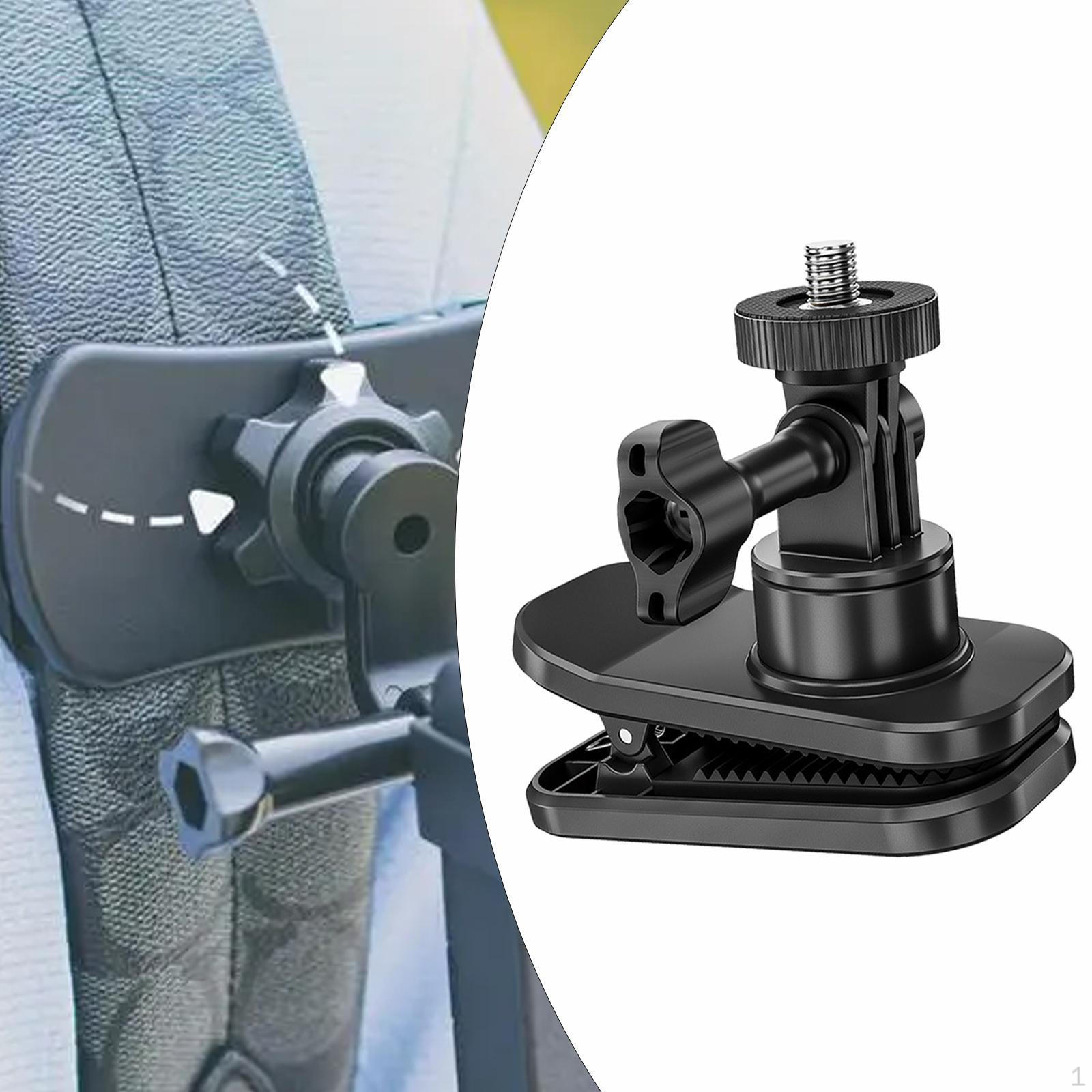 

Sports Camera Backpack Mount Shoulder Strap Clip Hiking Skiing Stable Multi Angles Clamping