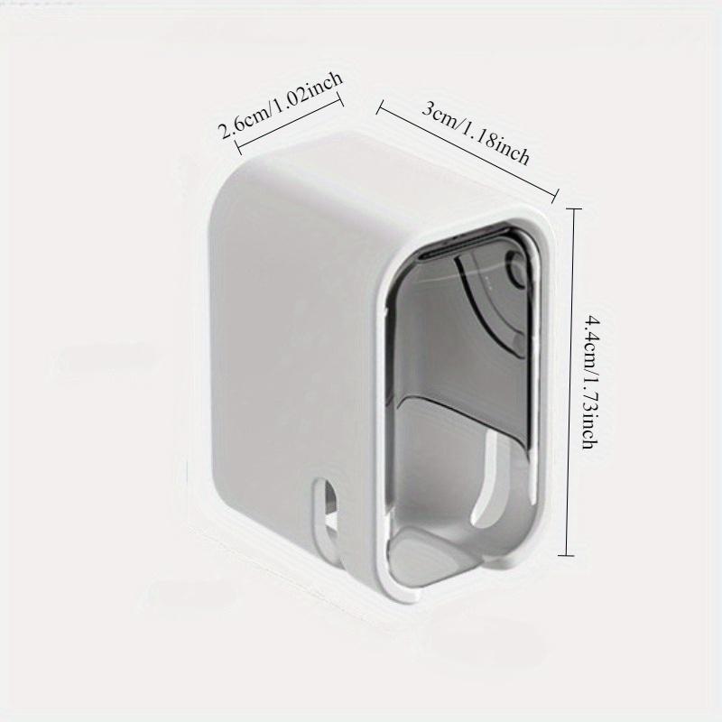 Non-punching Toothbrush Shelves Wall-mounted Dust-proof Storage Box with Lid Electric Toothbrush Holder Ordinary Toothbrush Use