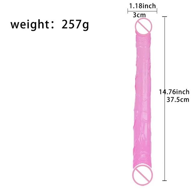 Sex U-förmiger Doppeldildo Realistischer Dildo mit Manndildo Sexspielzeug für Frauen Vaginaspielzeug Dildo für Frauen Riesiger Falos Consolador Anal