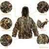 Ghillie Suit Men Women Kids 3D Leafy Bionic Camouflage Hunting Clothing CS Shooting Suit Tactical  Combat Clothes Set