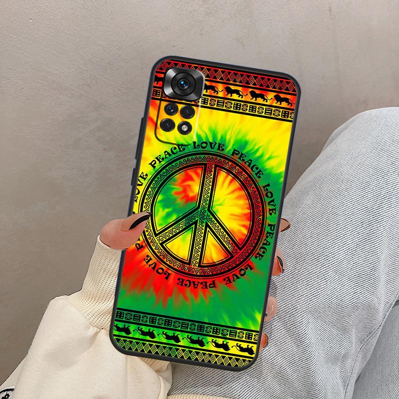 Liebe Frieden Zeichen Für Xiaomi Redmi Note 14 10 11 12 13 15 Pro Plus Hülle Abdeckung Für Redmi 15 15C 14C 10C 12C 13C