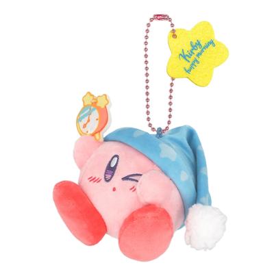 Sanei Boeki Kirby der Sterne Kirby Happy Morning Maskottchen Guten Morgen Kirby W9 xx H9cm Plüschtier D8.5 KHM-03