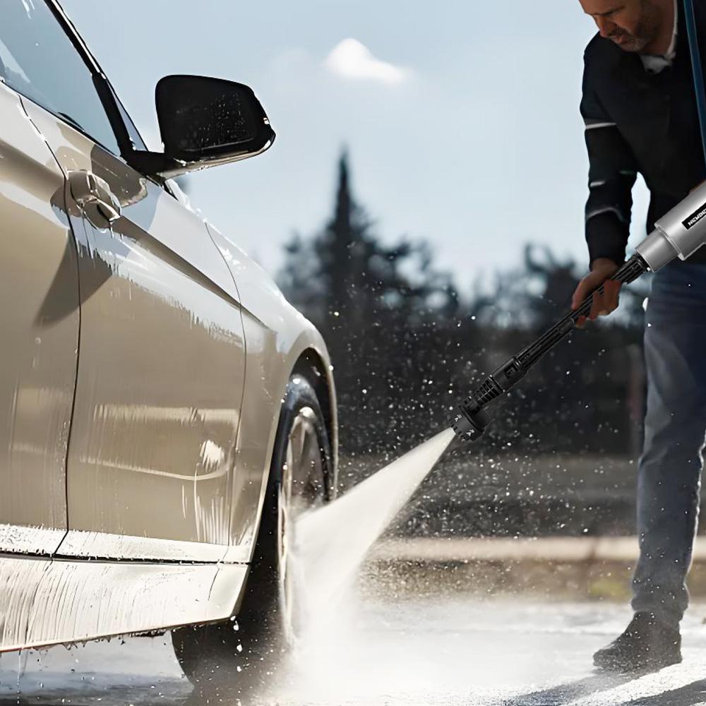 NEWBENY 200Bar 6 IN 1 Brushless Electric Car Washer Cordless Efficient Garden Cleaning Power Tools For  18V-21V Battery