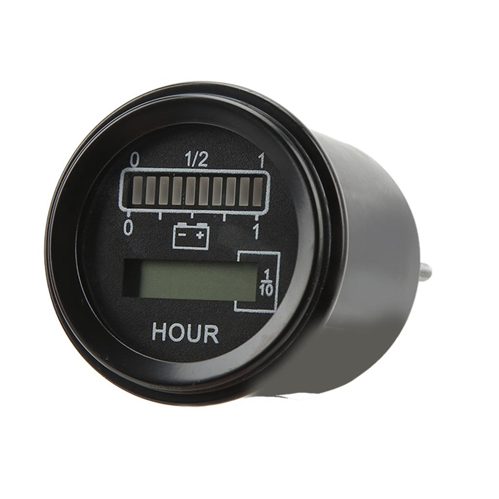 24V Runder Batteriestandsanzeiger 10 Stufen LED Batterieanzeige für Elektro-Gabelstapler 803RB2448BCJ301O