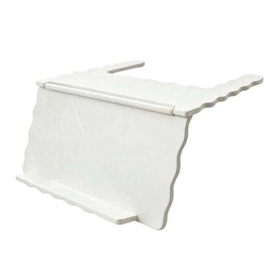 Mahjong Card Holder for Table, Under-Mat Slide-in Mahjong Card Stand, 3D Printed Angled Viewing Display Rack for American Mahjong Card