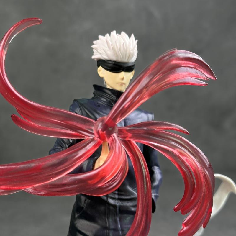 Jujutsu Kaisen Gojo Satoru Hollow Technique Special Effects, Battle Gojo Satoru Scene Model Boxed Pvc Model Decoration Toy Gift