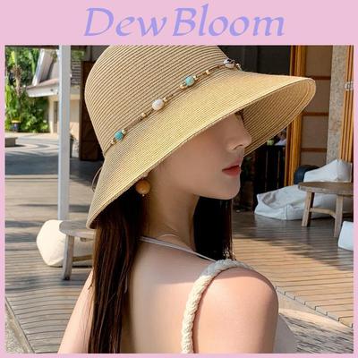 Straw Hat With Wide Brim For Sun Protection And Breathability Perfect For Summer And Vacation