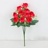 Artificial Silk Rose Bouquet Wedding Decor Outdoor Event Photography Prop Home Styling