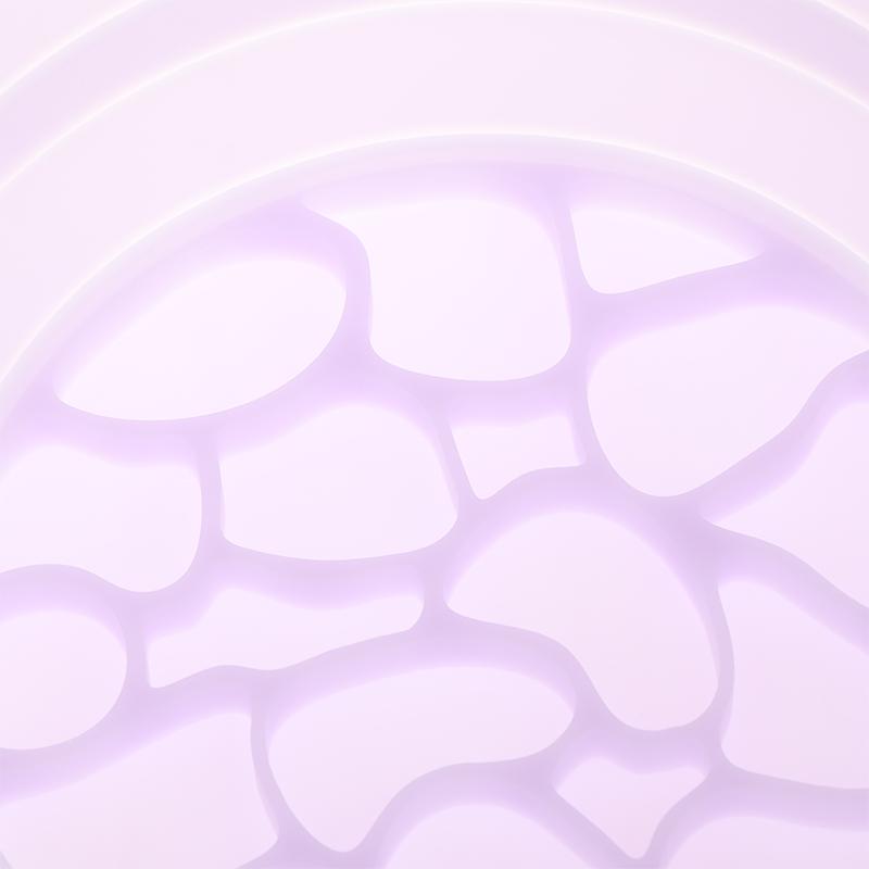 Foldable Face Ice Bath Bowl Facials Plunge Wash Basin Silicone Portable Travel Home Skincare Ice Facials Bath