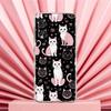 Phone Case For Samsung A56 A36 A26 A24 A16 A14 A12 A32 A50 A70 A22 A40 A34 A54 A42 A52 5G A04s A06 Cover Lovely Cat Playing Fun