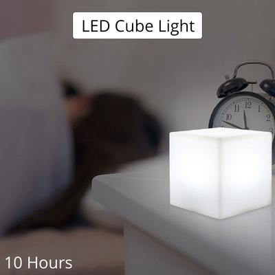Dimmbare LED Cube Nachtlicht Fernbedienung LED PE 16 Farben wiederaufladbare Nacht für Glow Light Home Decor Lichter